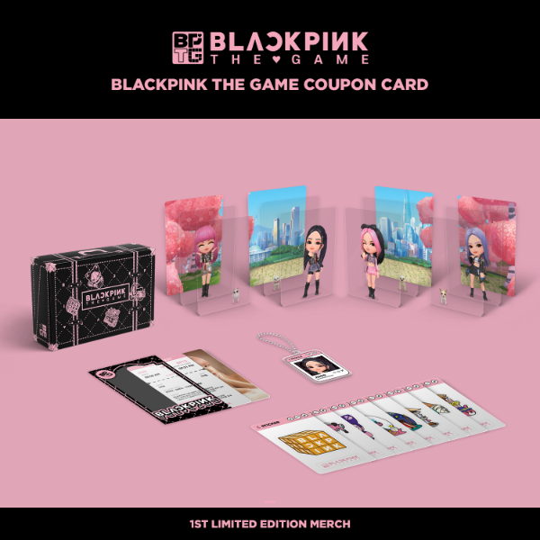 [预售] BLACKPINK THE GAME COUPON CARD