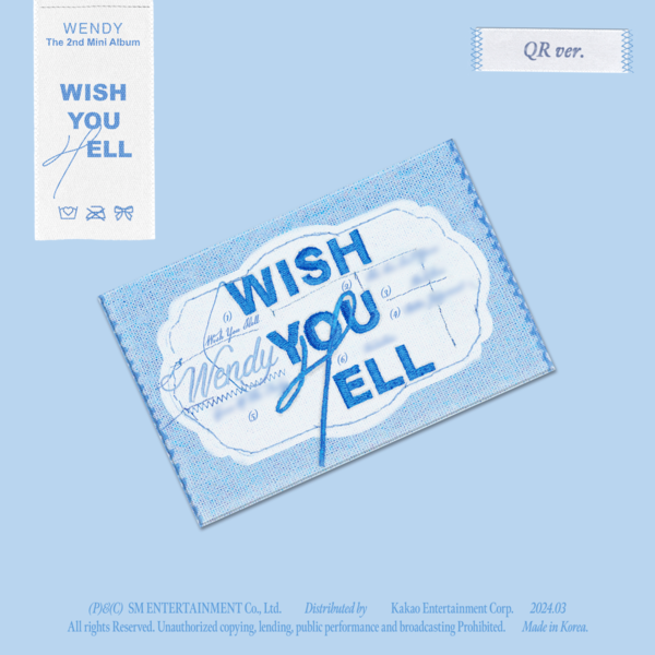 [Pre-order] WENDY 2nd Album &#039;Wish You Hell&#039;  (QR Ver.)